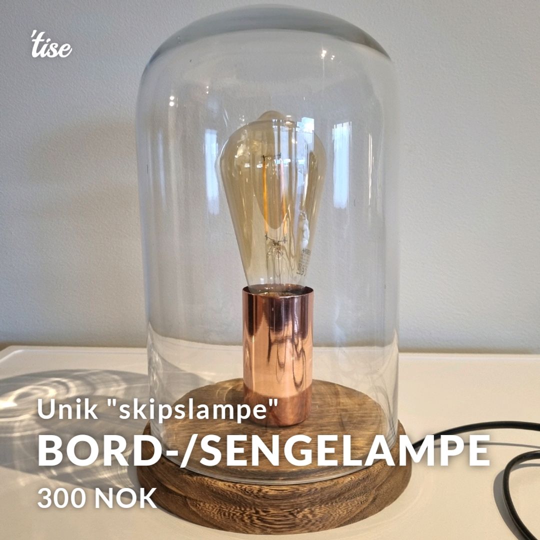 Bord-/sengelampe