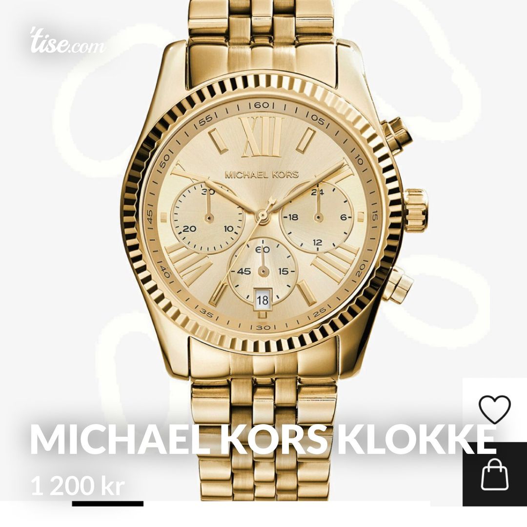 Michael kors klokke