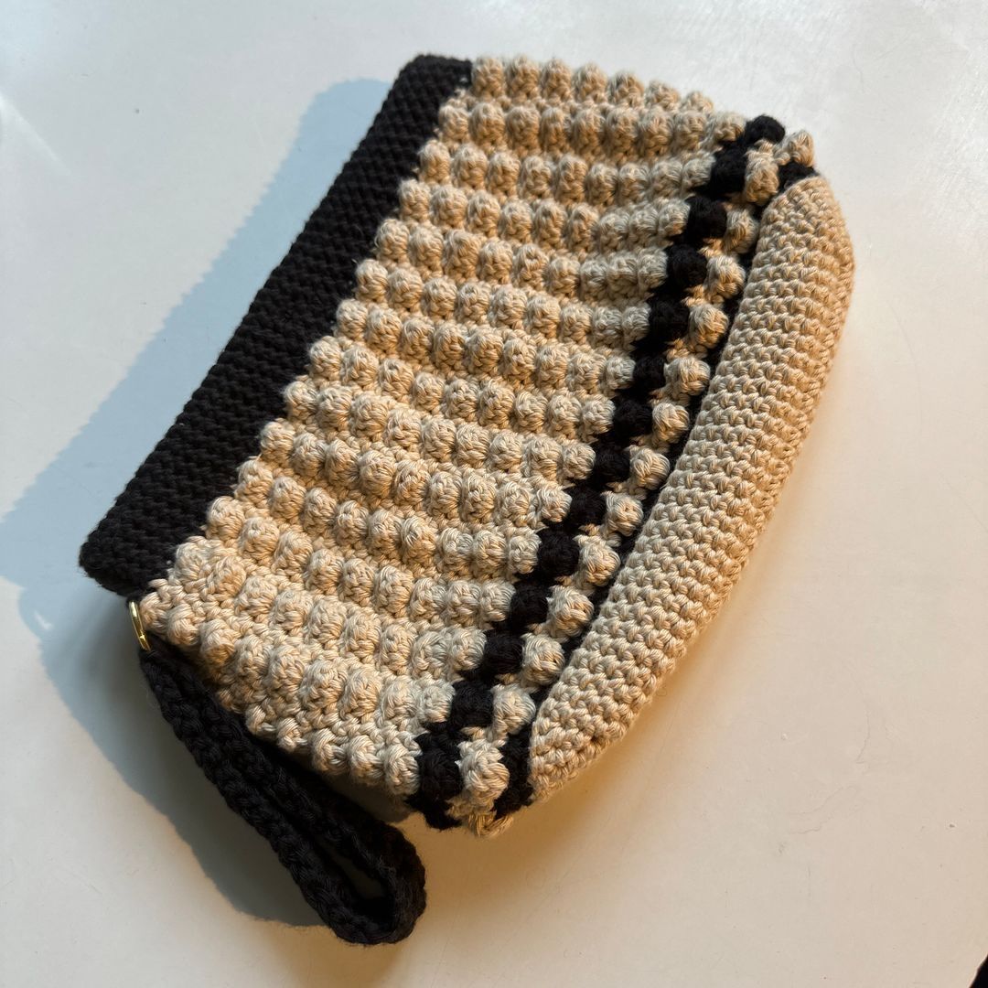 Hæklet clutch