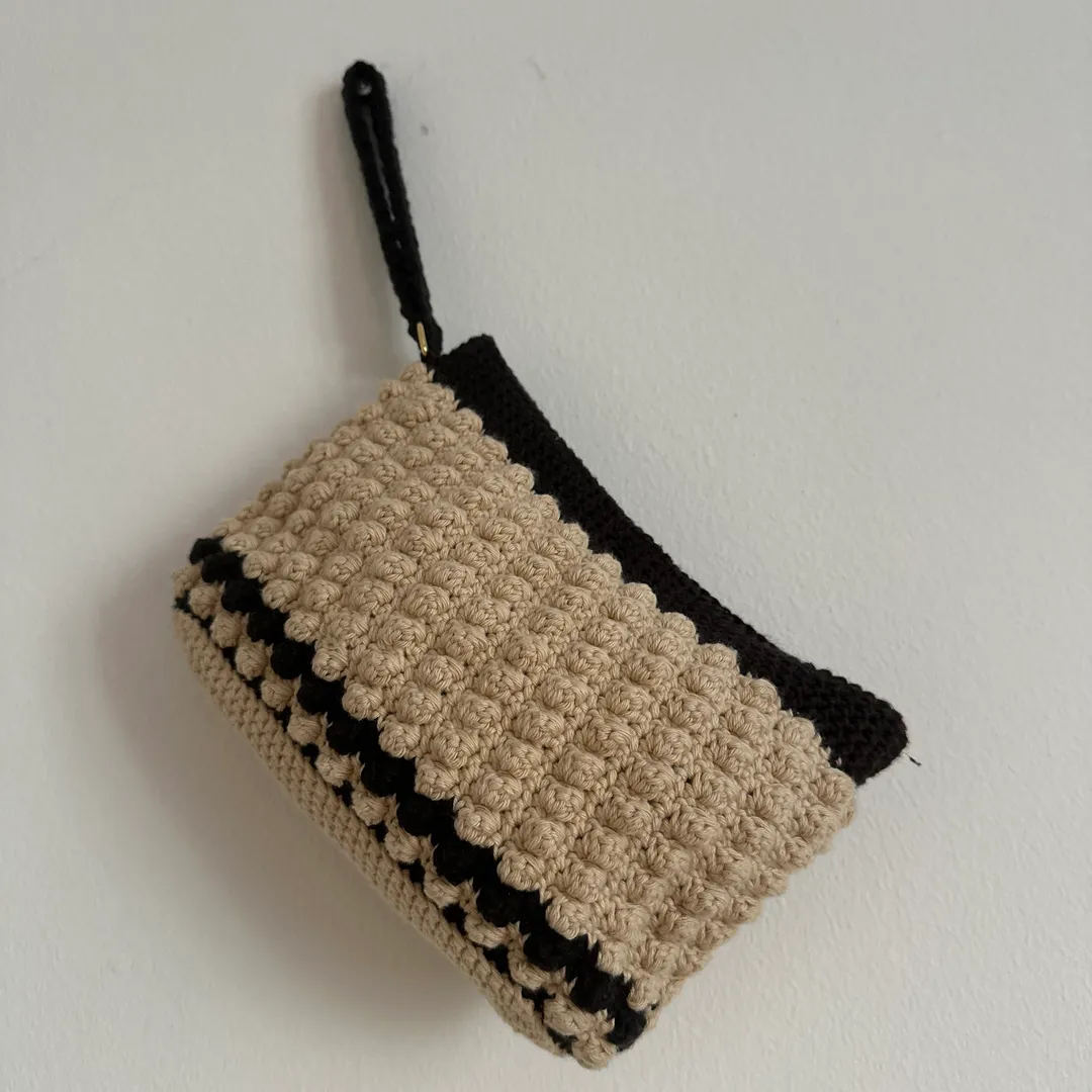 Hæklet clutch