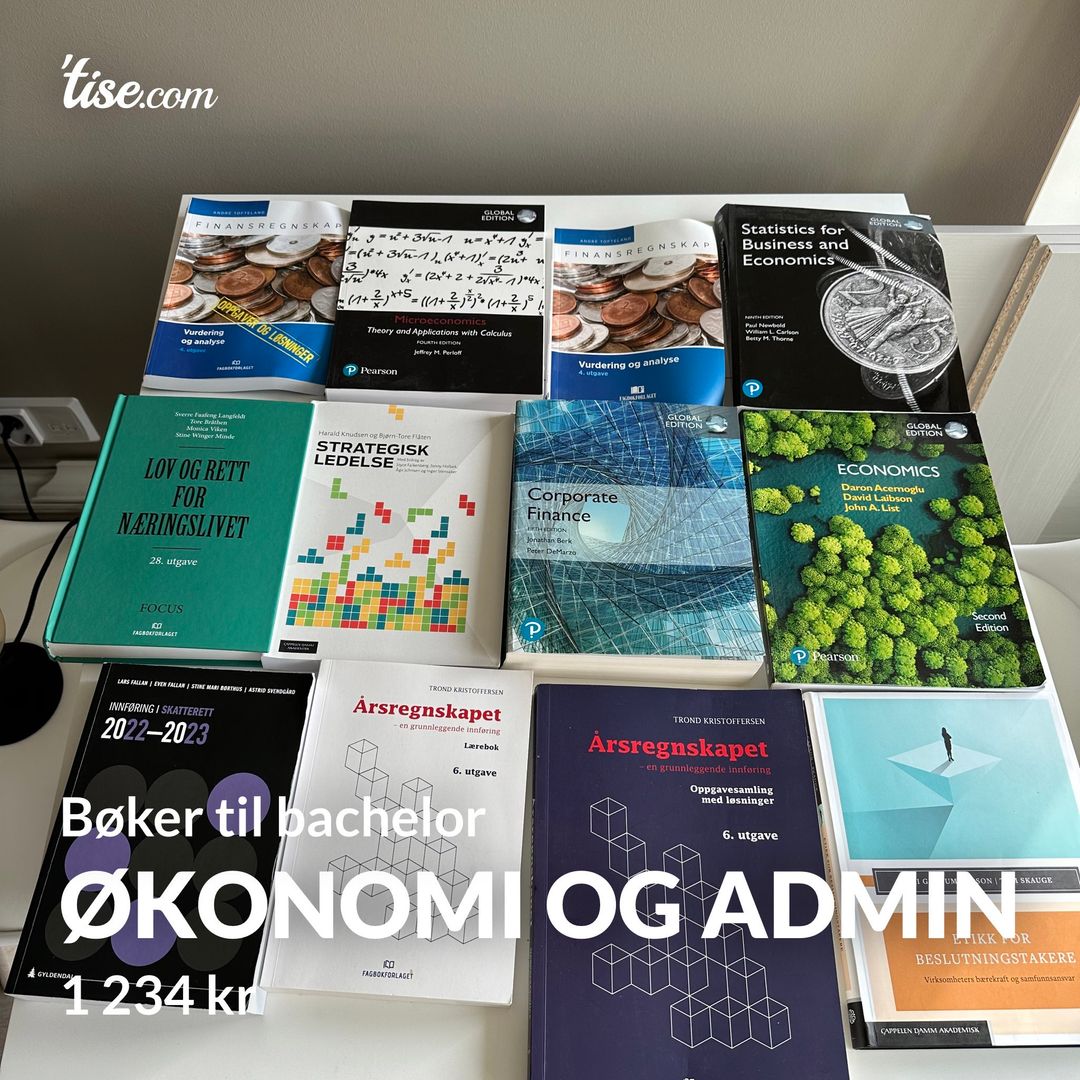 Økonomi og admin