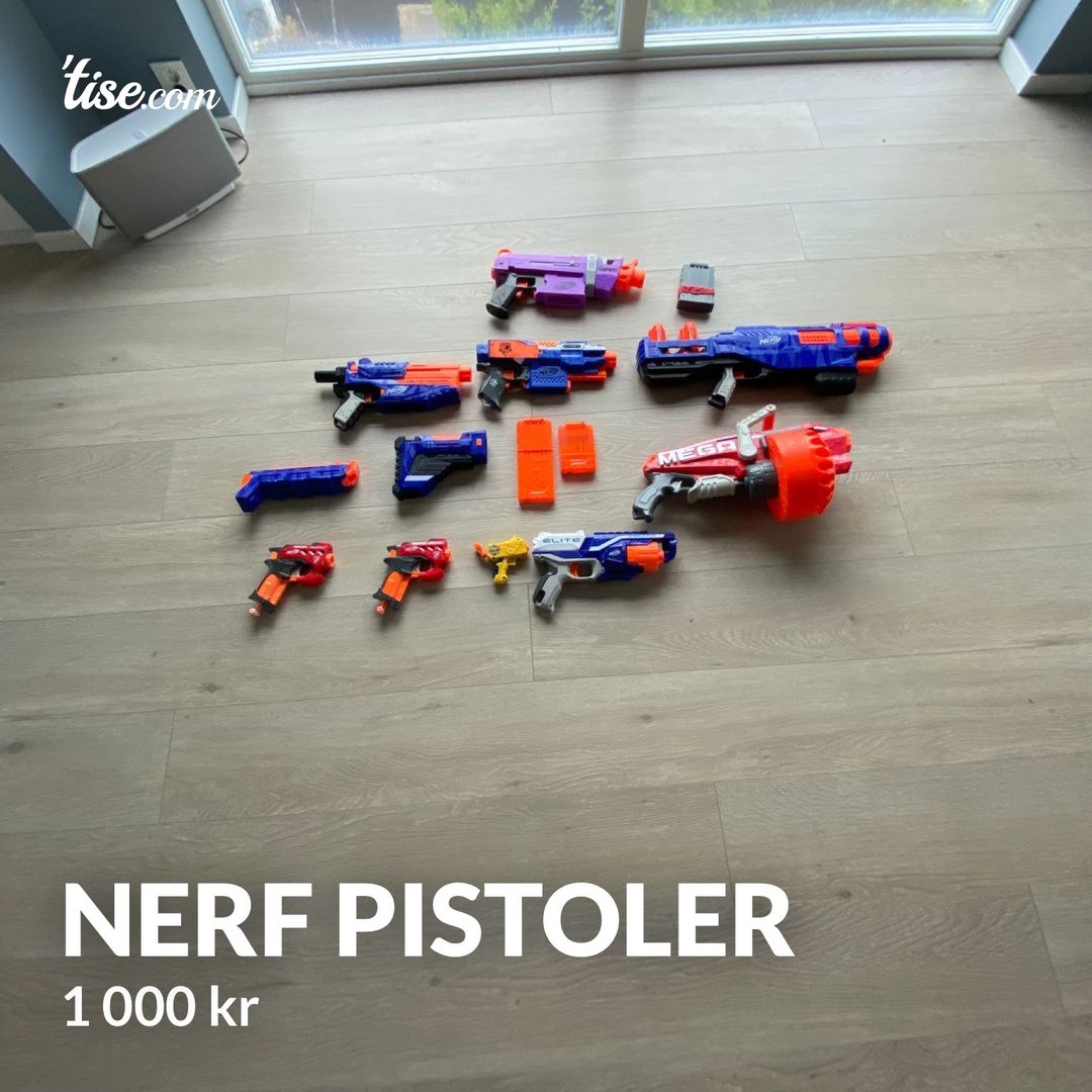 NERF pistoler