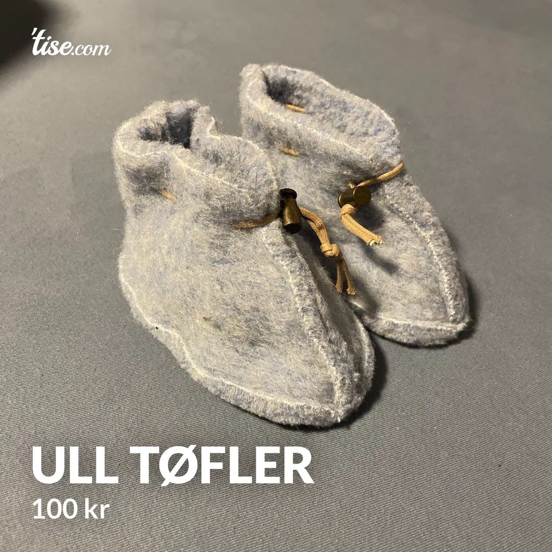 Ull tøfler