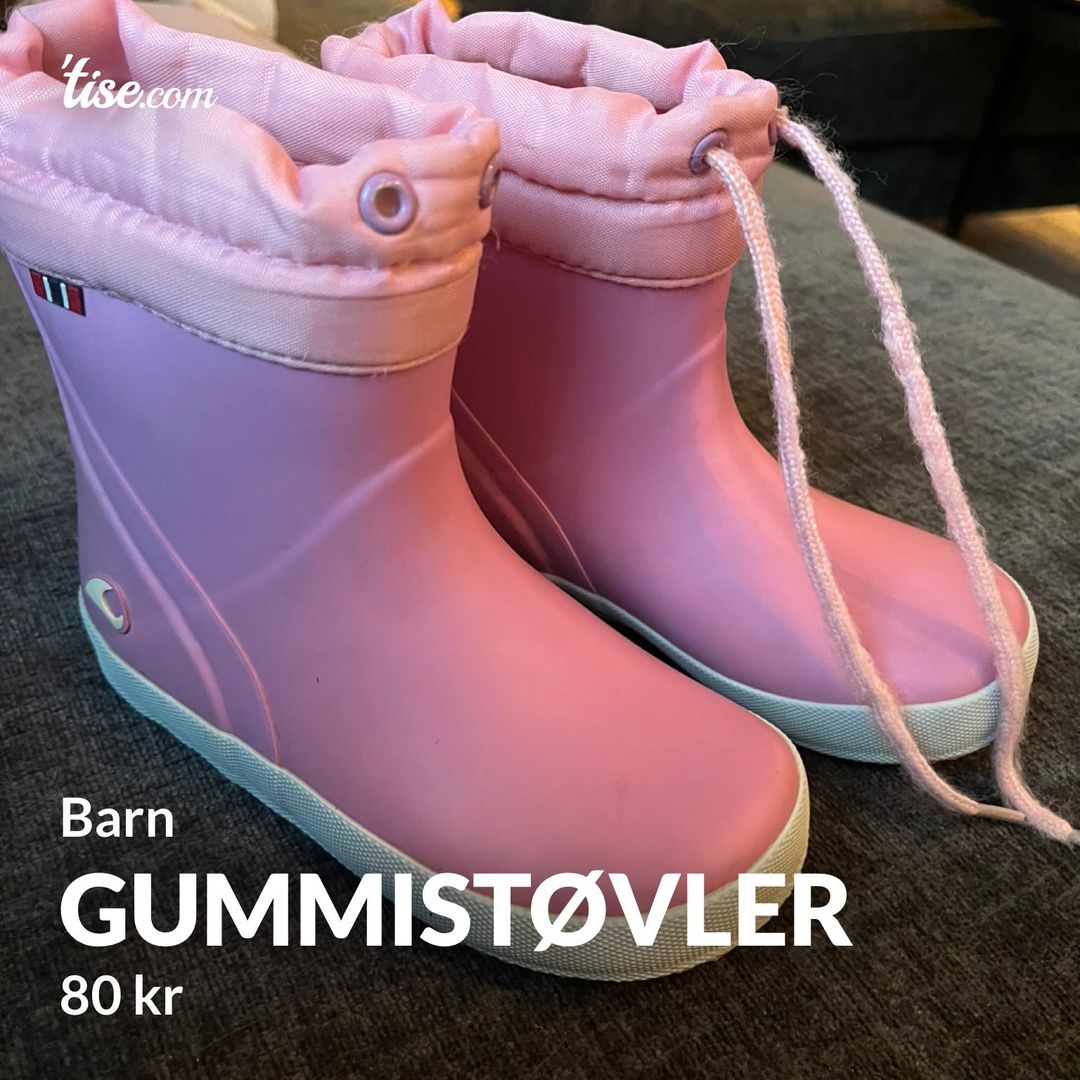 Gummistøvler