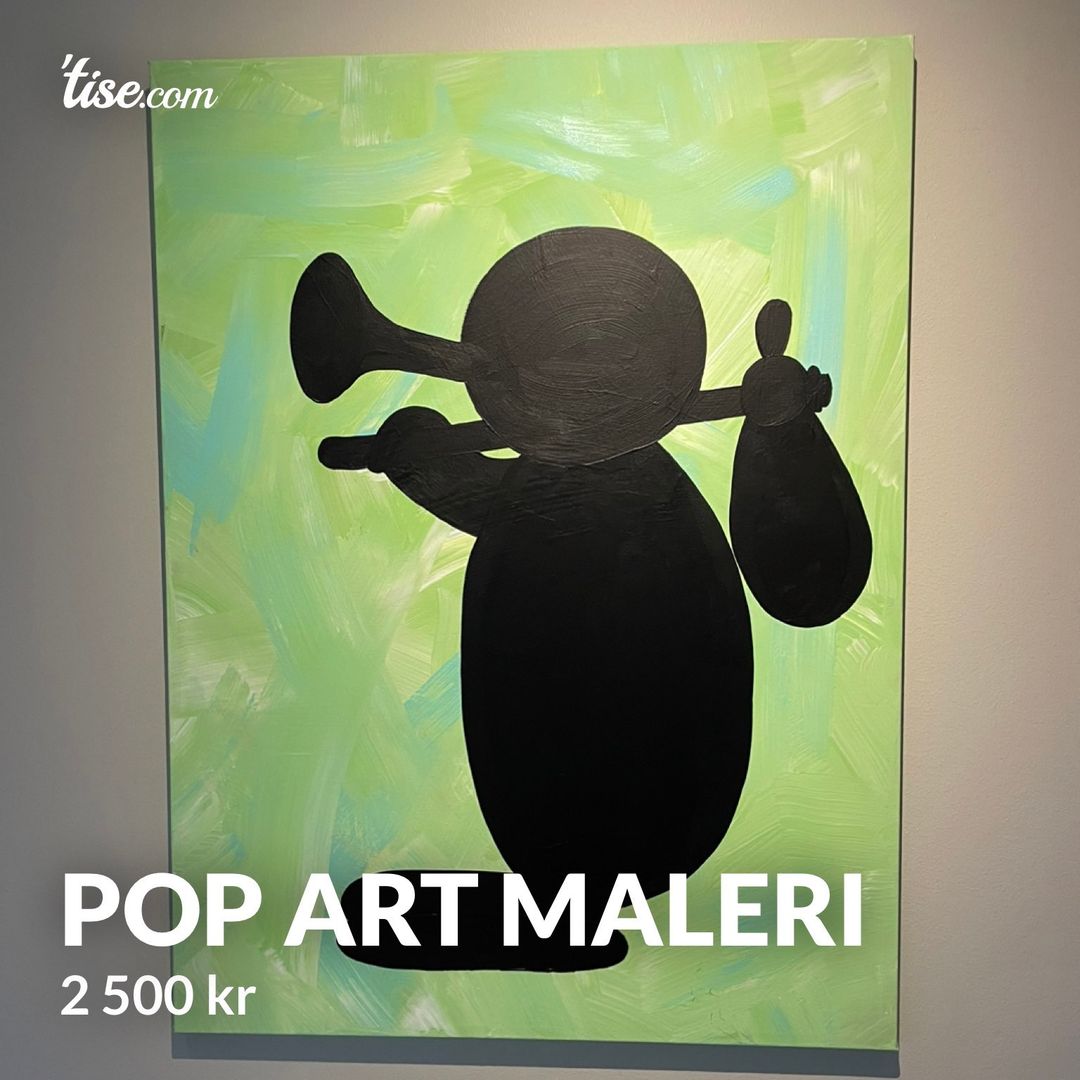 Pop art maleri