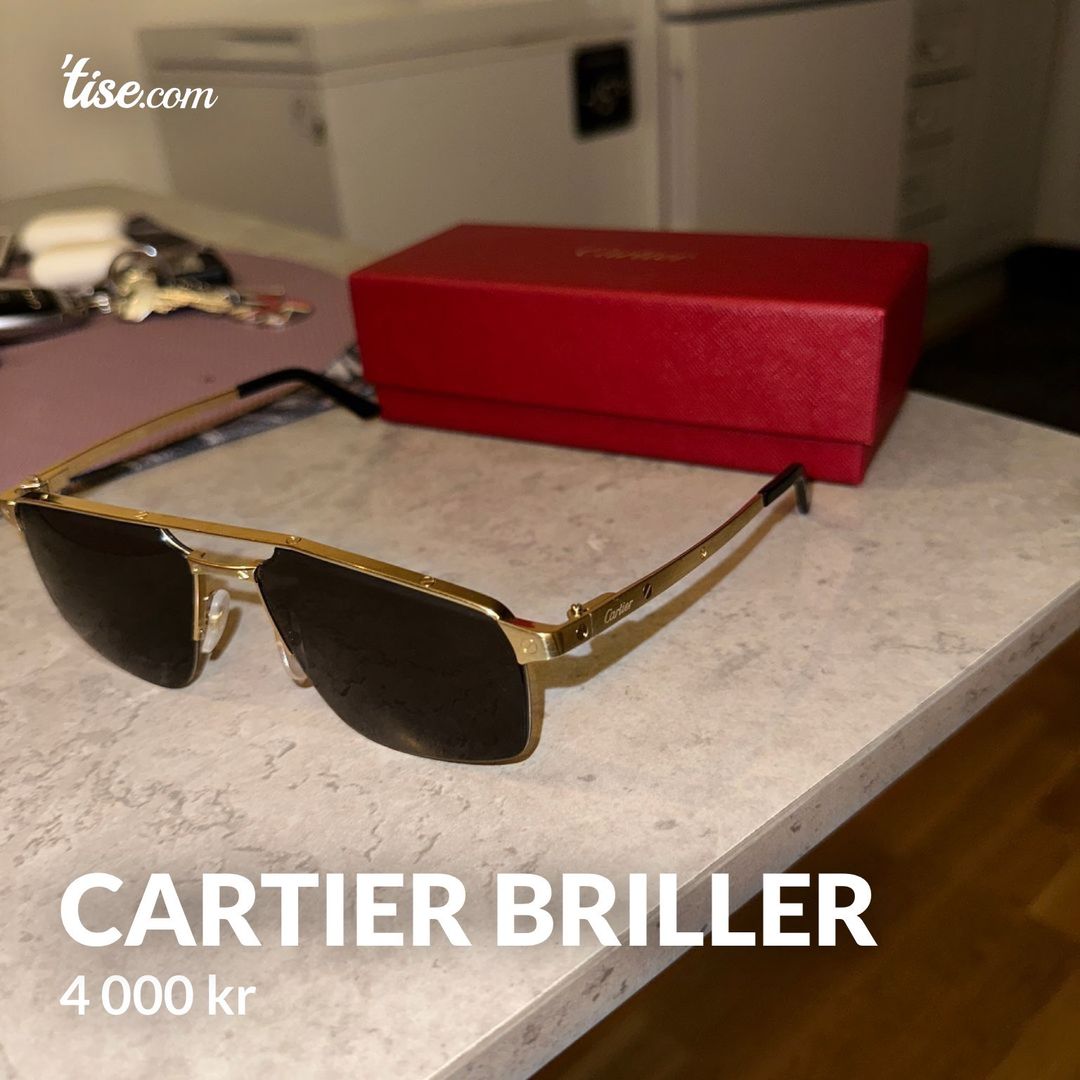 Cartier briller