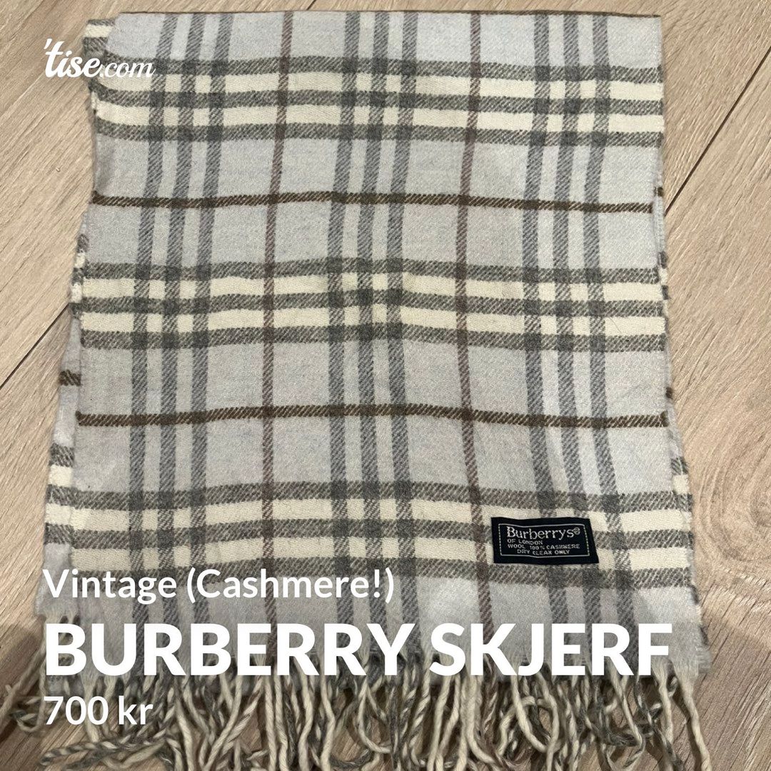 Burberry Skjerf