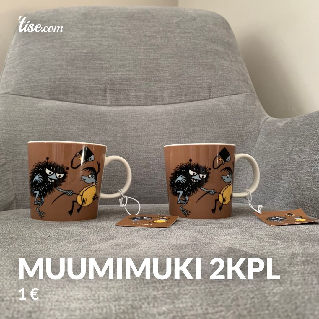 Muumimuki 2kpl