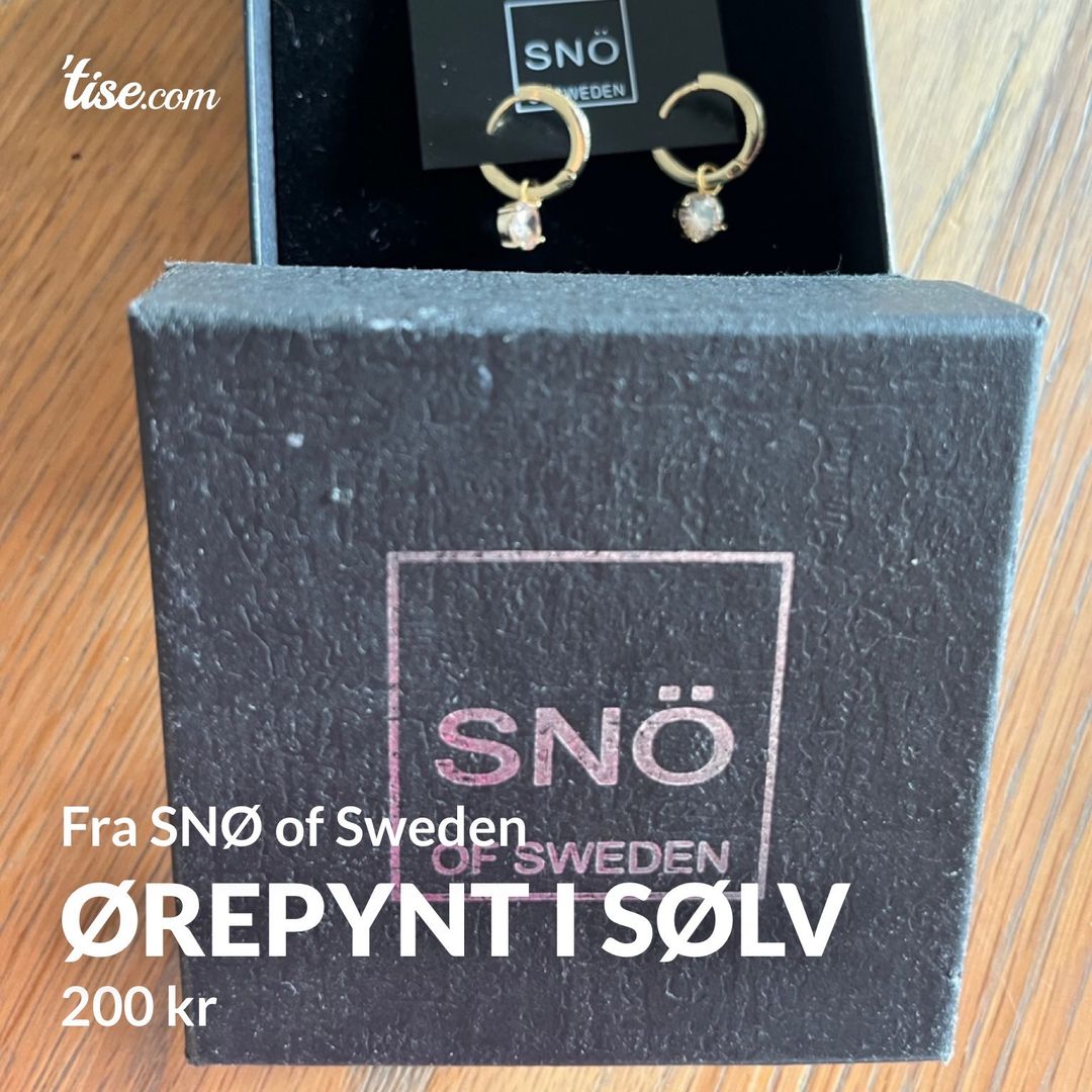 Ørepynt i sølv