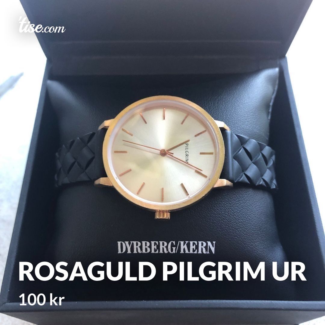 Rosaguld Pilgrim Ur