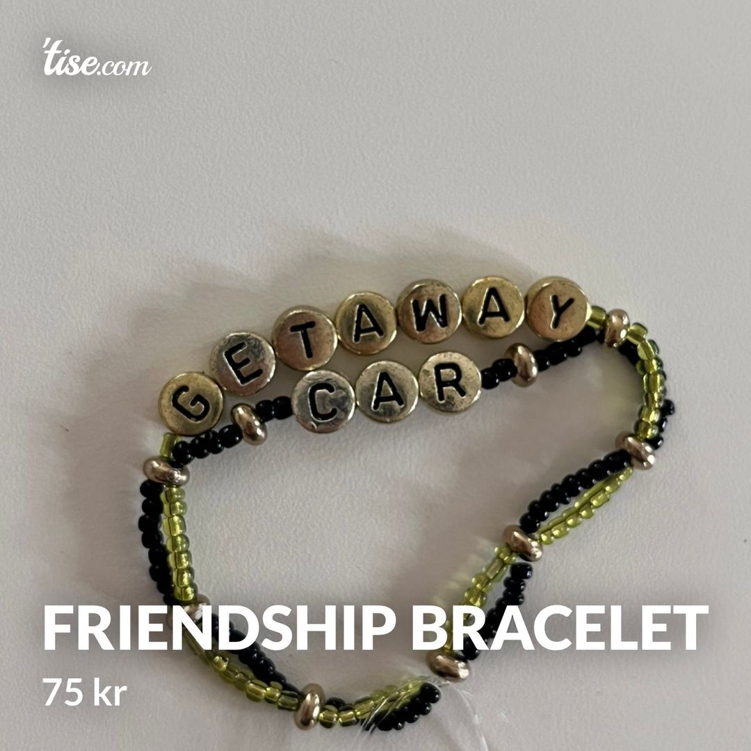 Friendship bracelet