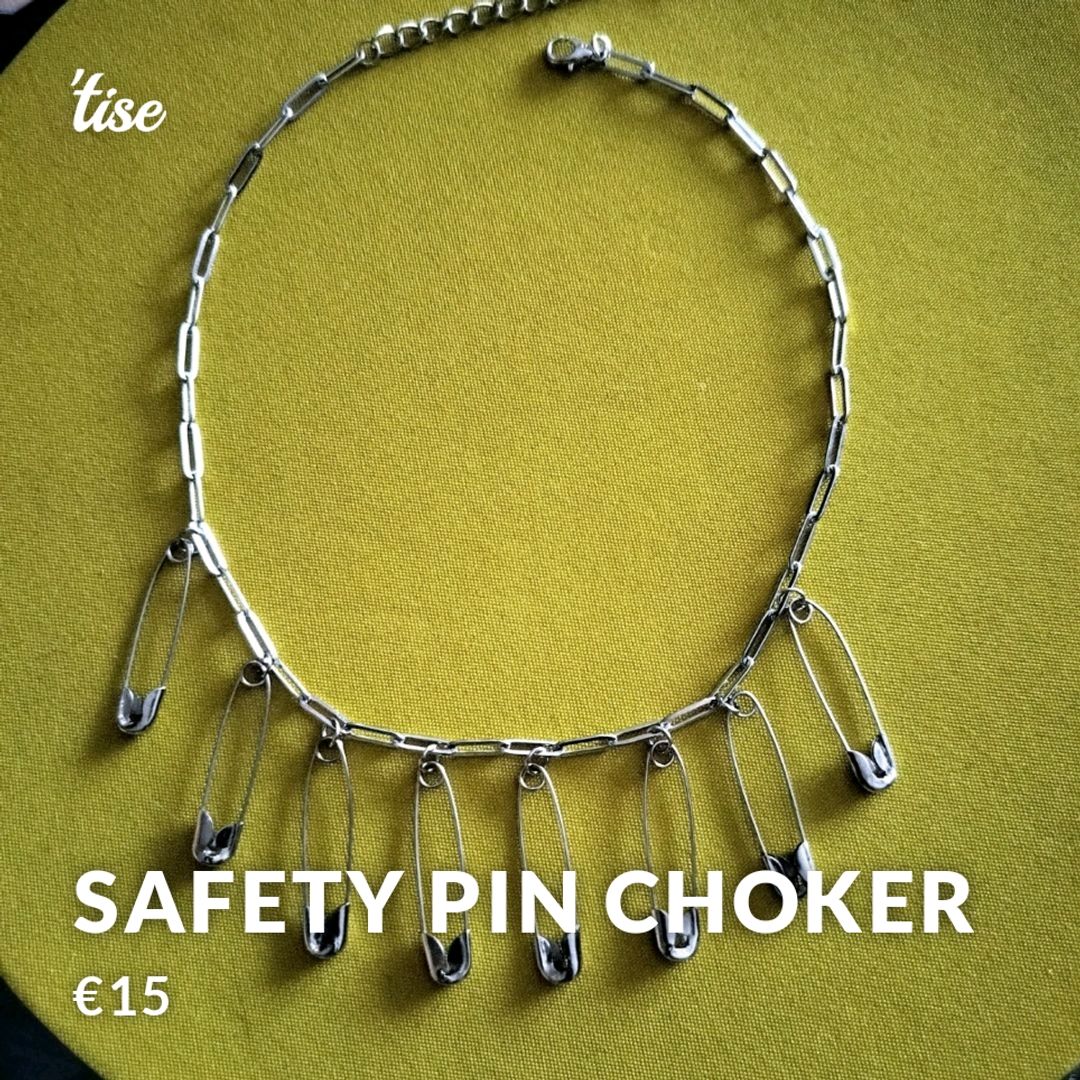 Safety Pin Choker