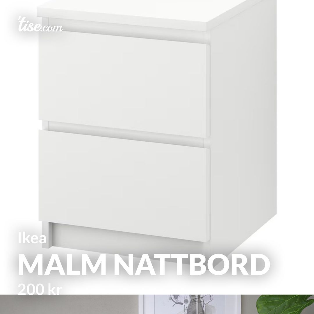 Malm nattbord