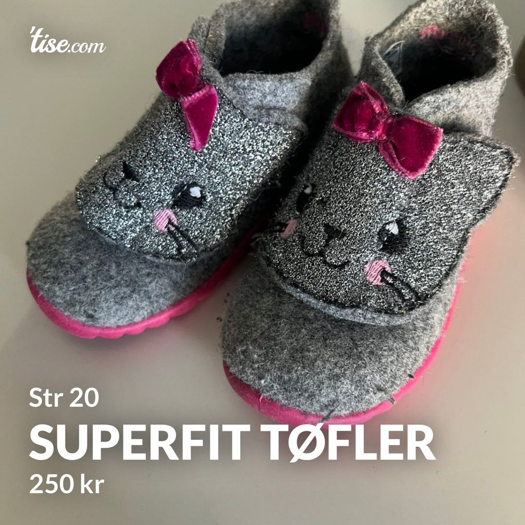 Superfit tøfler