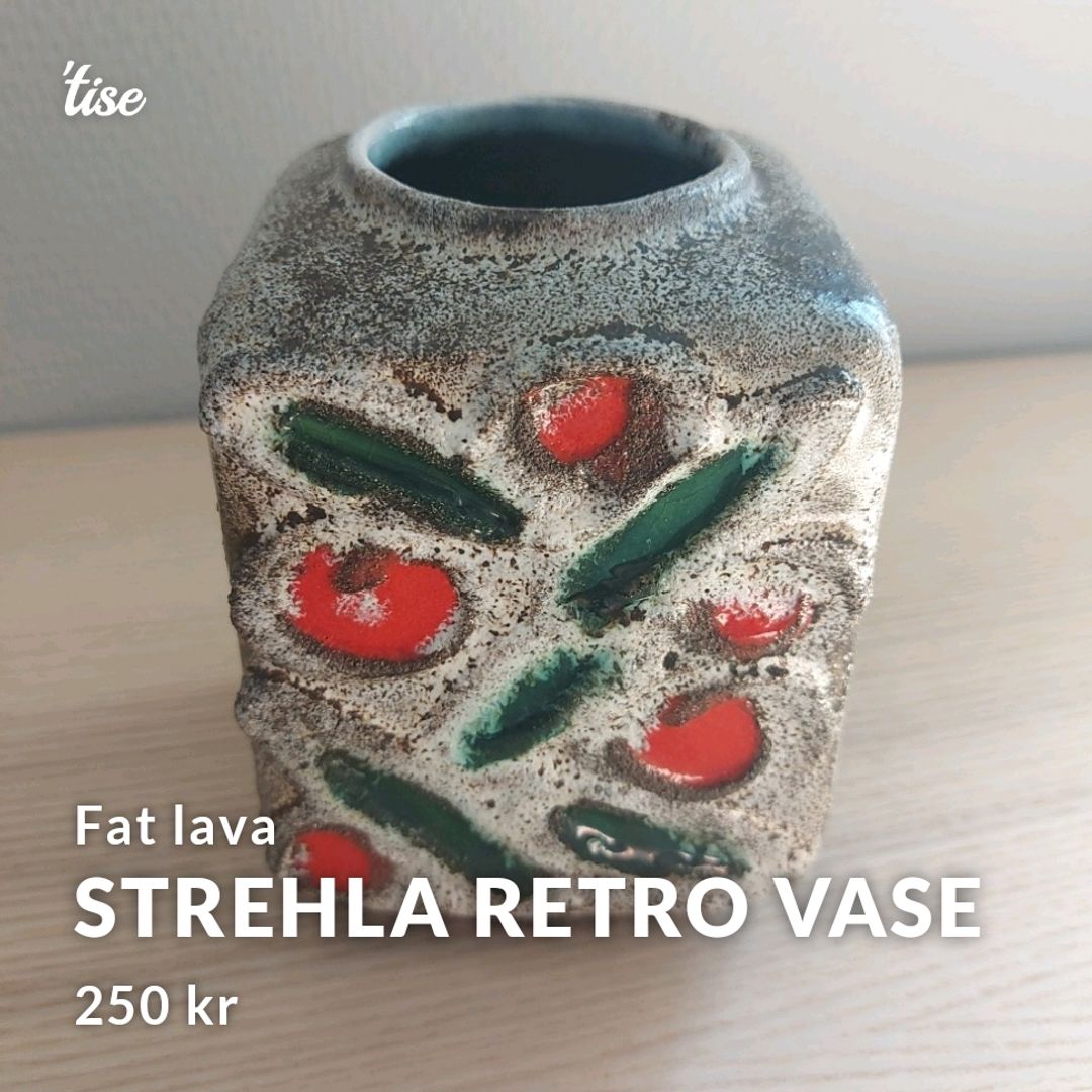 Strehla Retro Vase