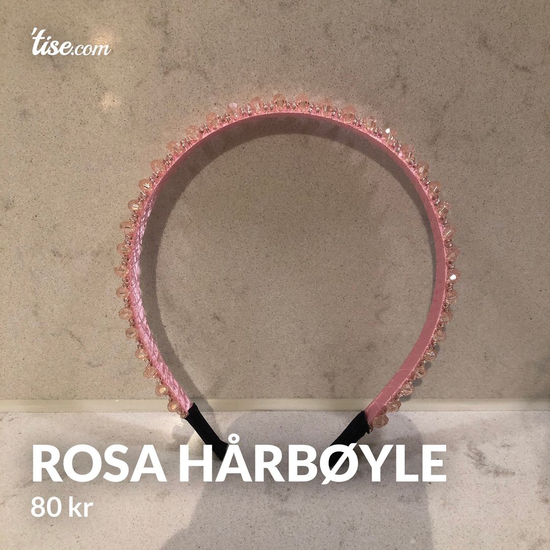 Rosa hårbøyle