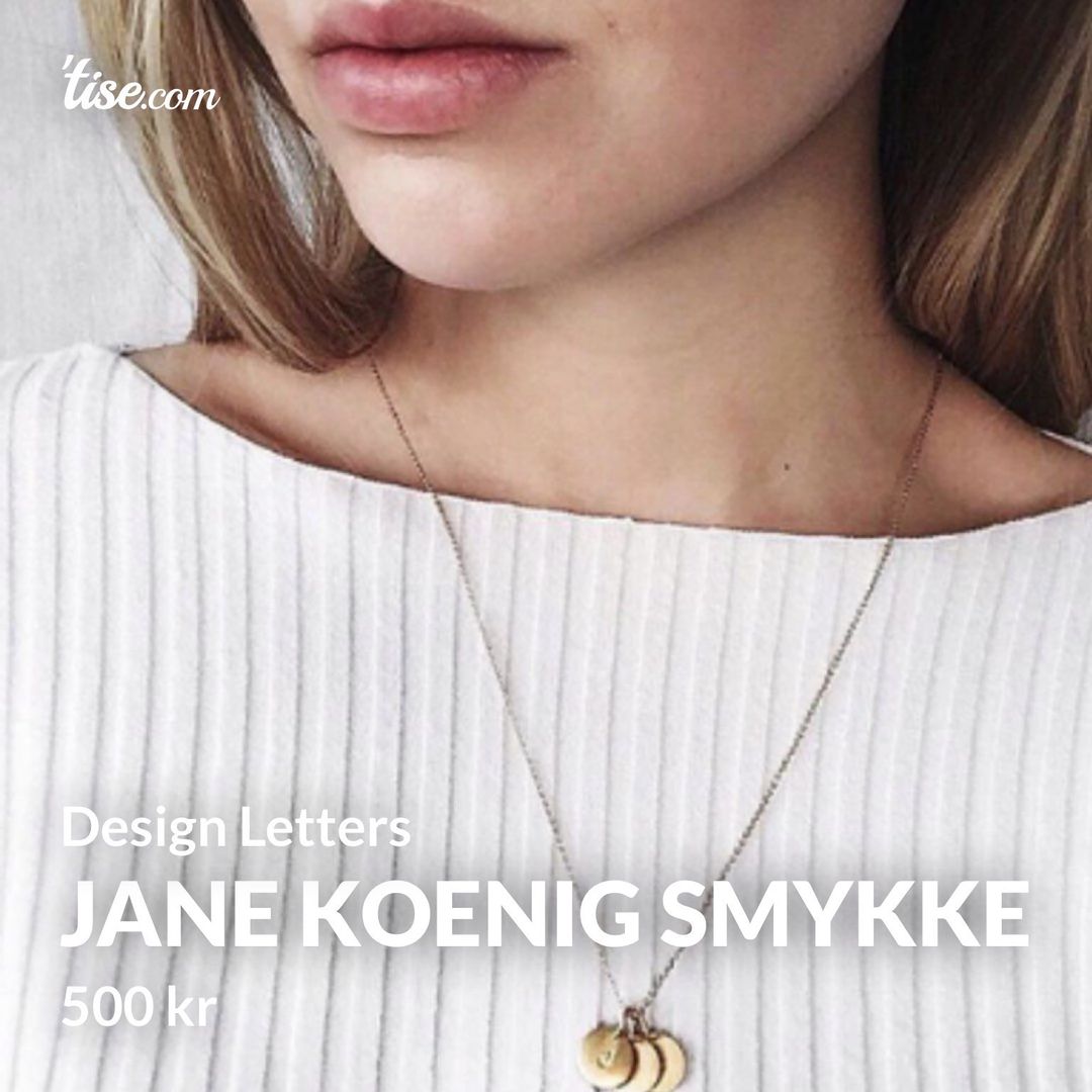 Jane Koenig smykke