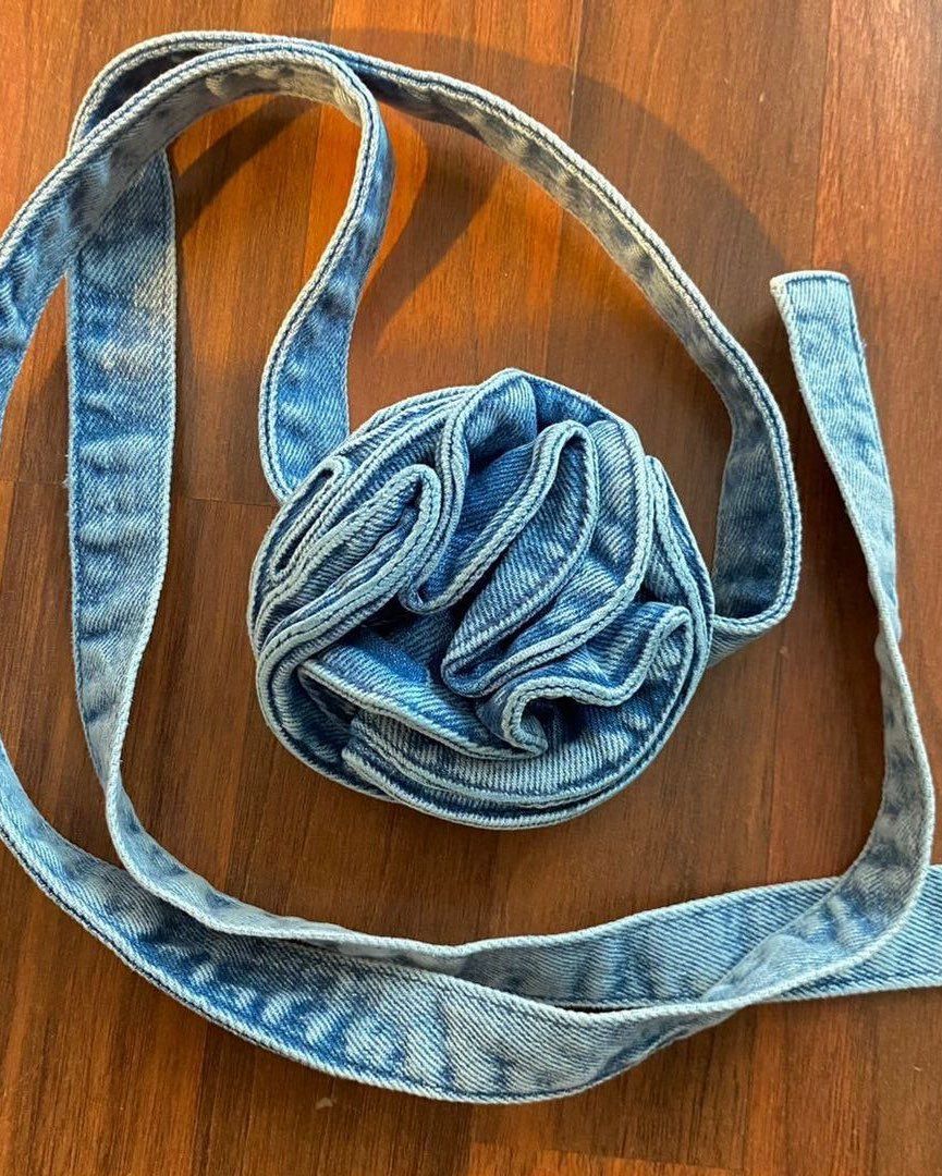 Denim bælte