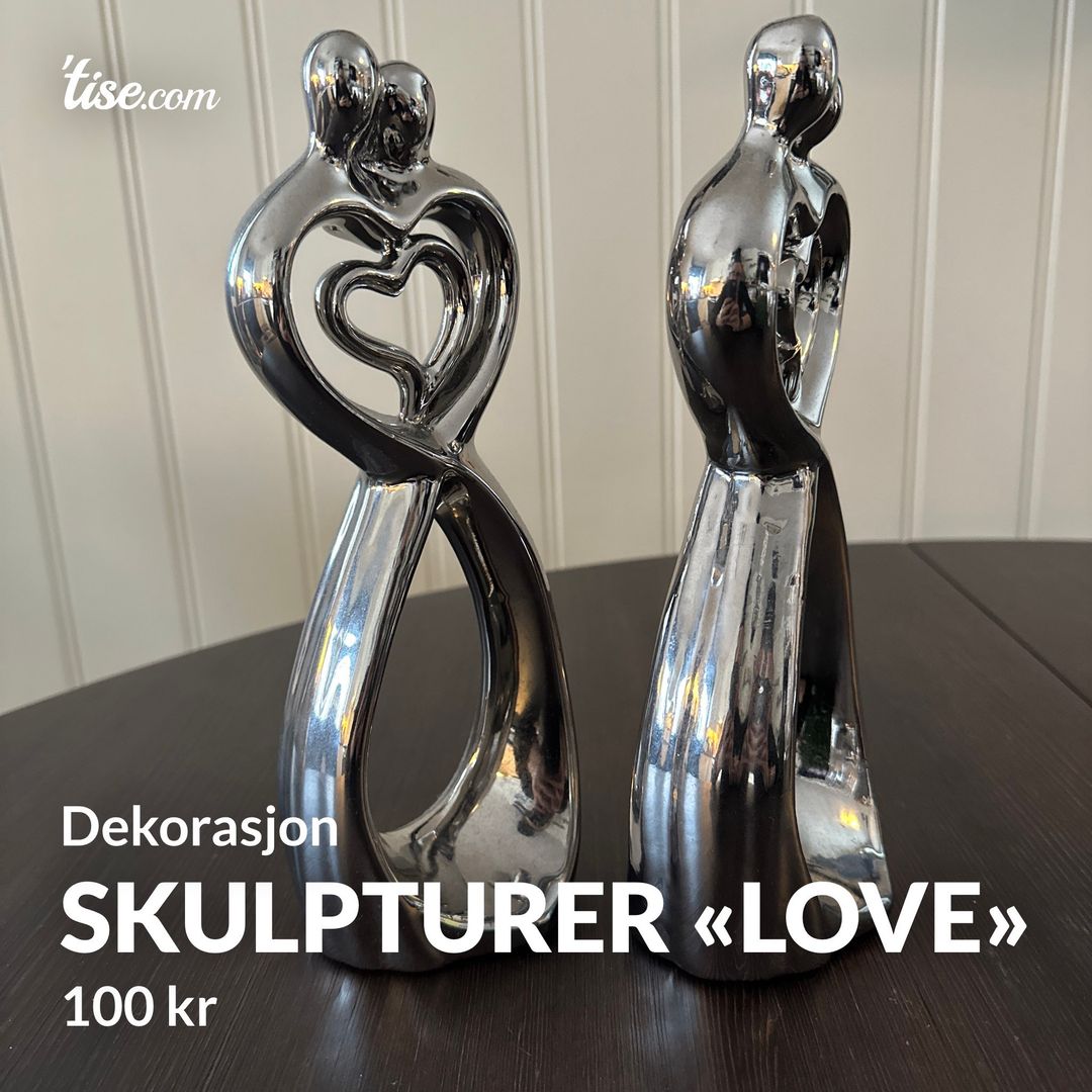 Skulpturer «love»