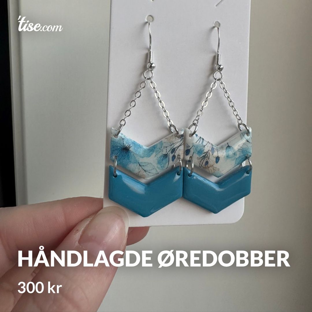 Håndlagde øredobber