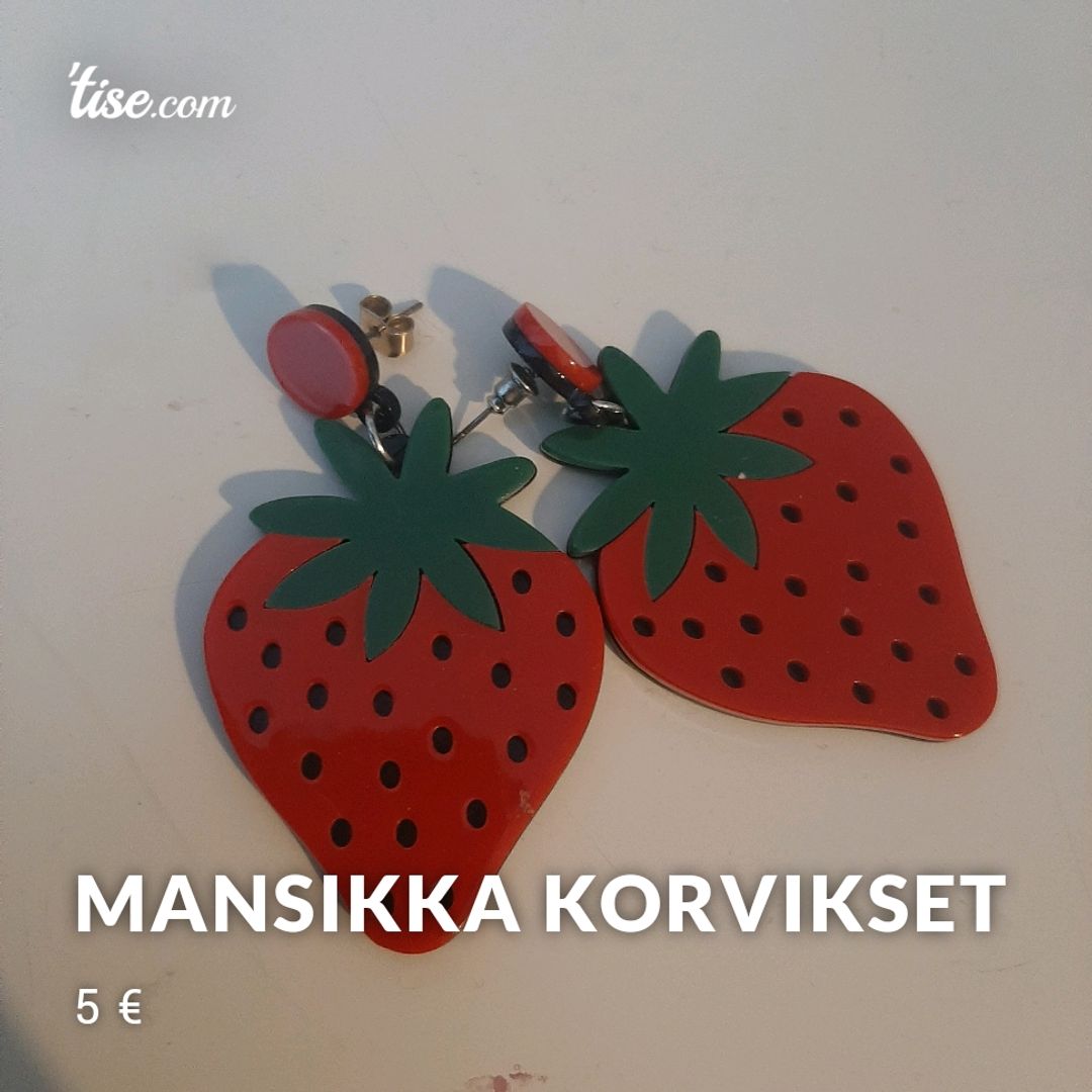 Mansikka Korvikset