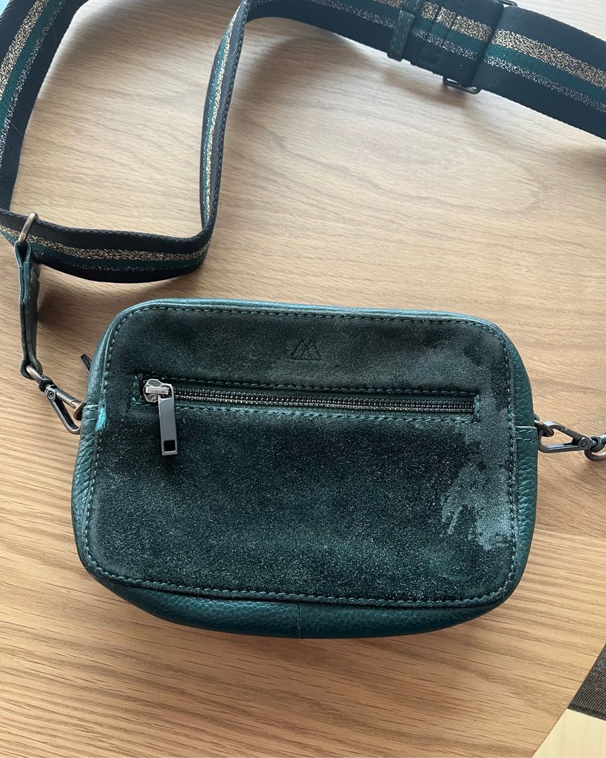 Grøn crossbody taske