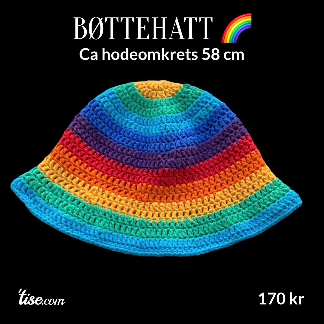 Bøttehatt 🌈