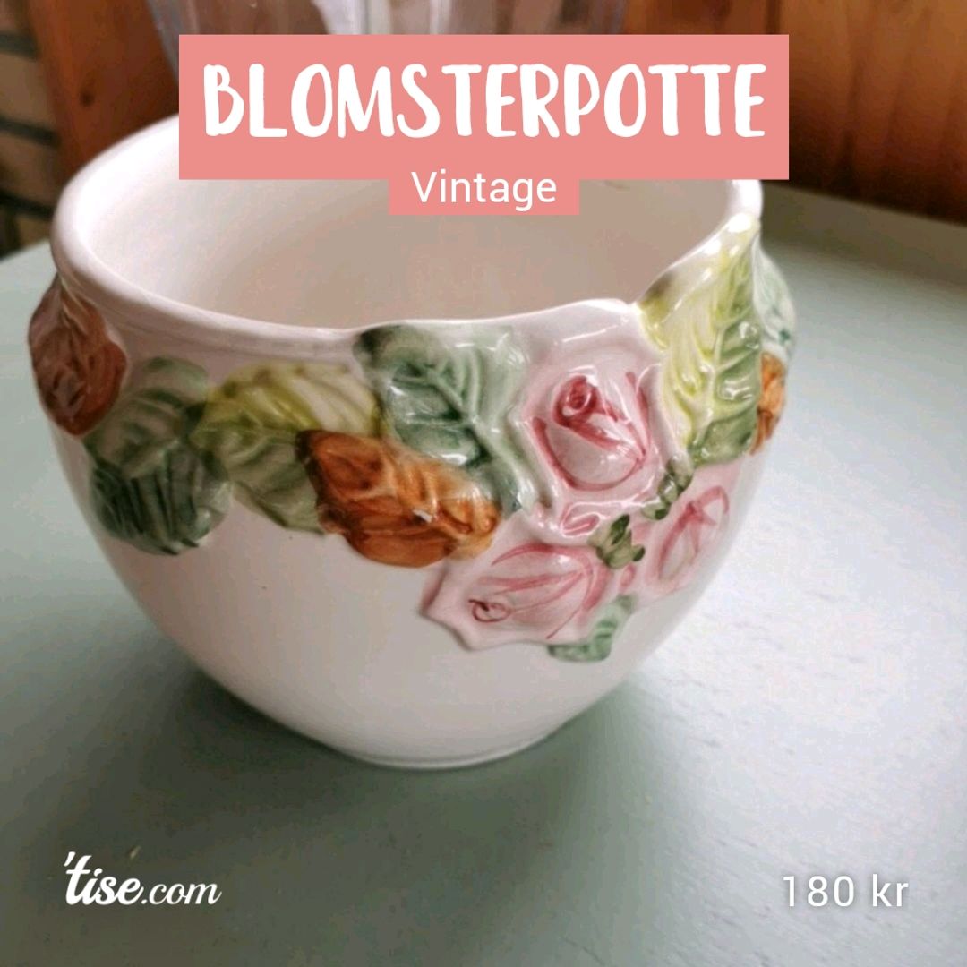 Blomsterpotte