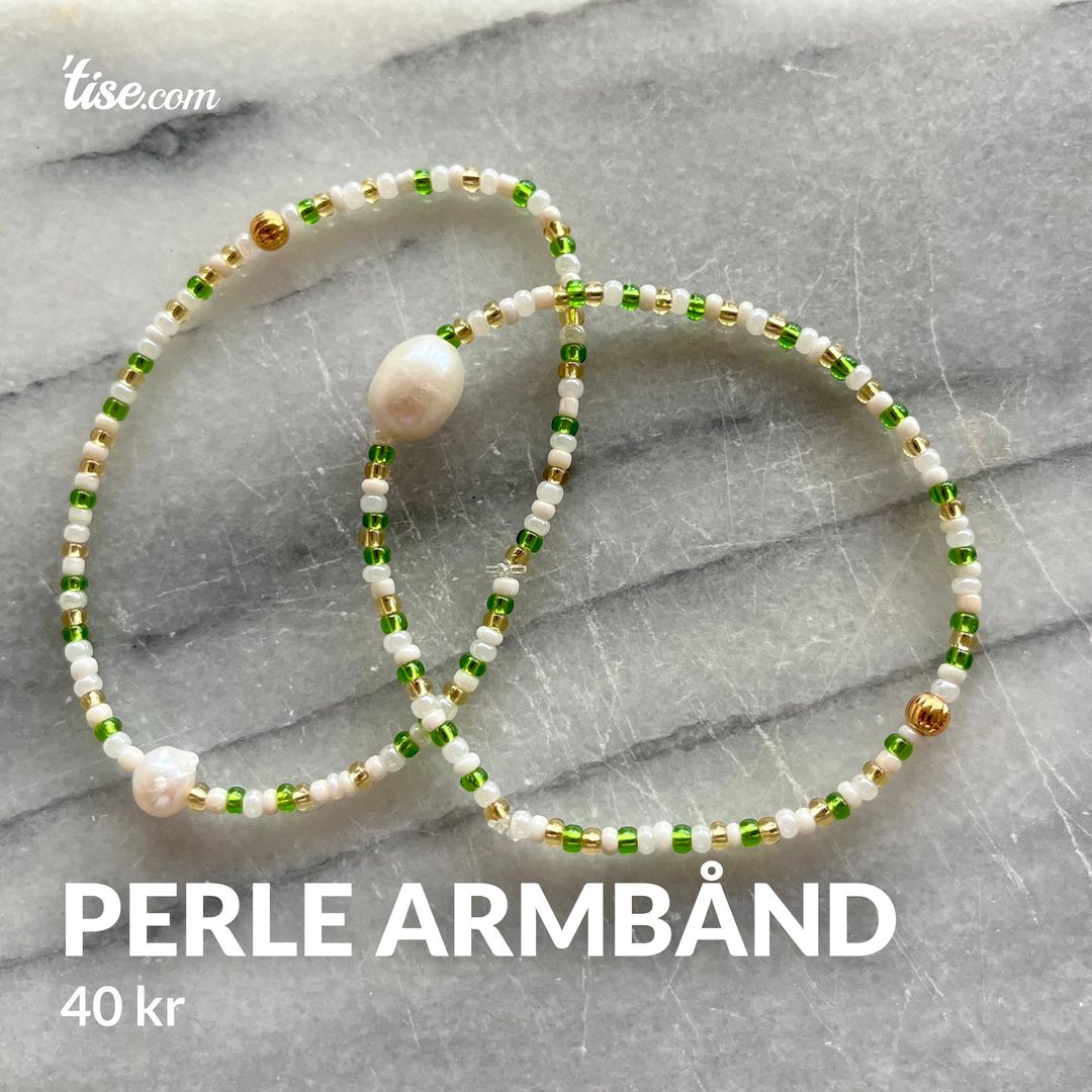 Perle armbånd