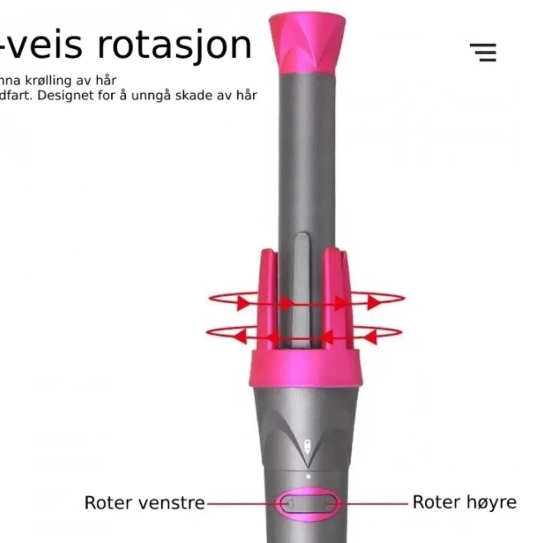 3 in 1 krølltang