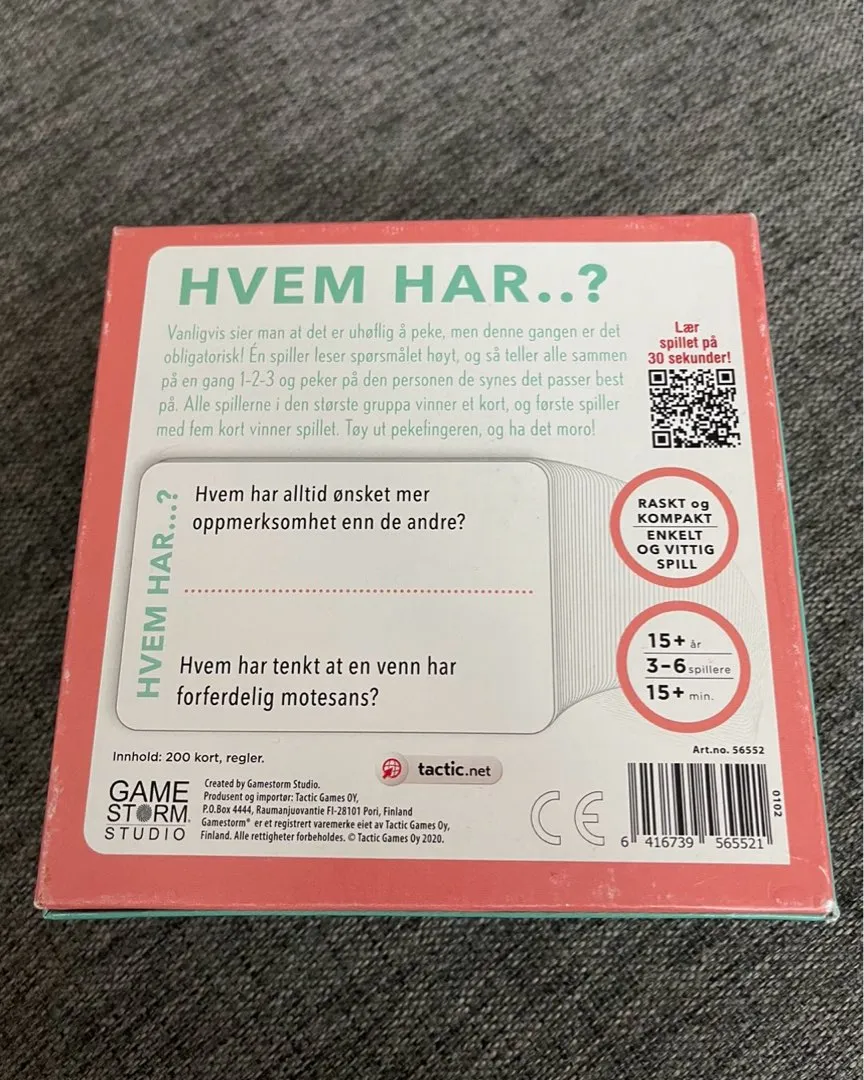 Hvem har?