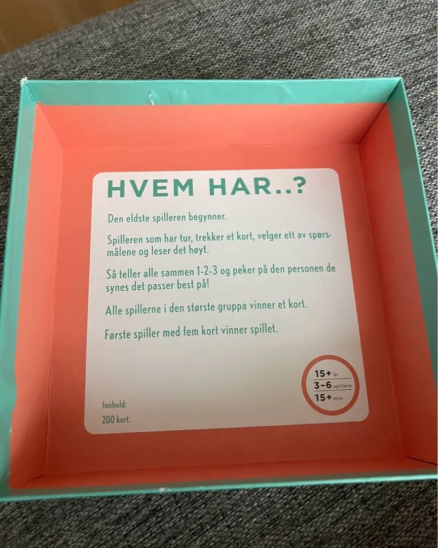 Hvem har?