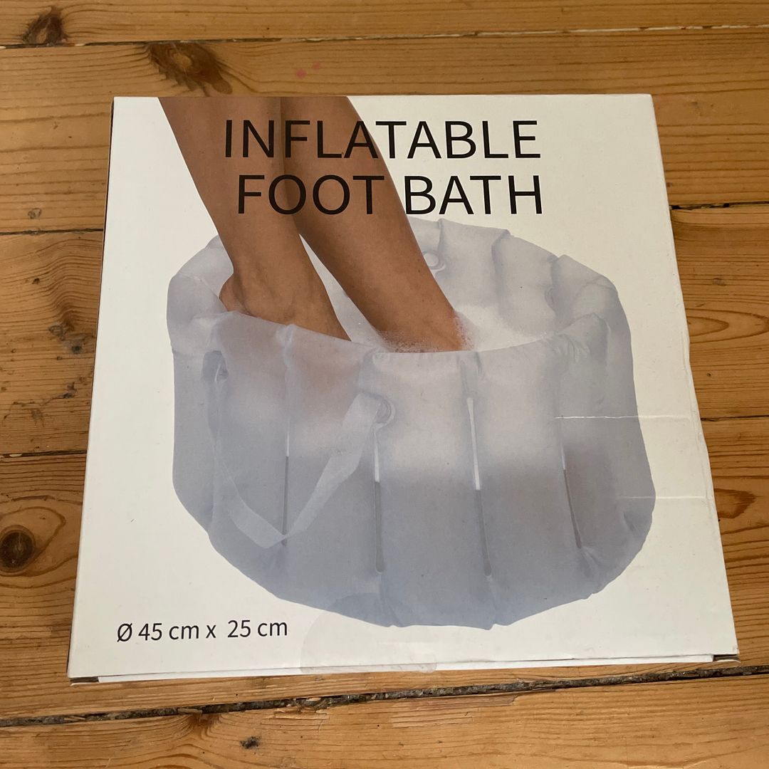 Inflatable Footbath