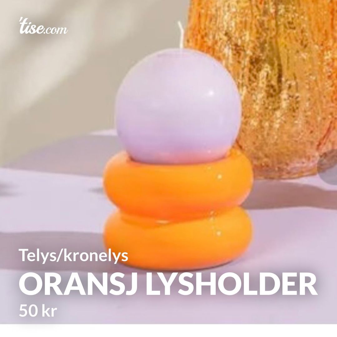 Oransj lysholder