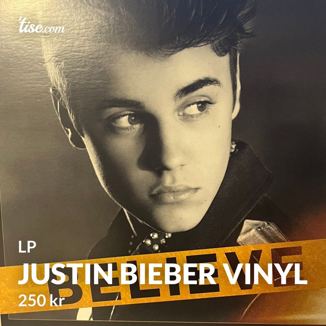 Justin Bieber Vinyl