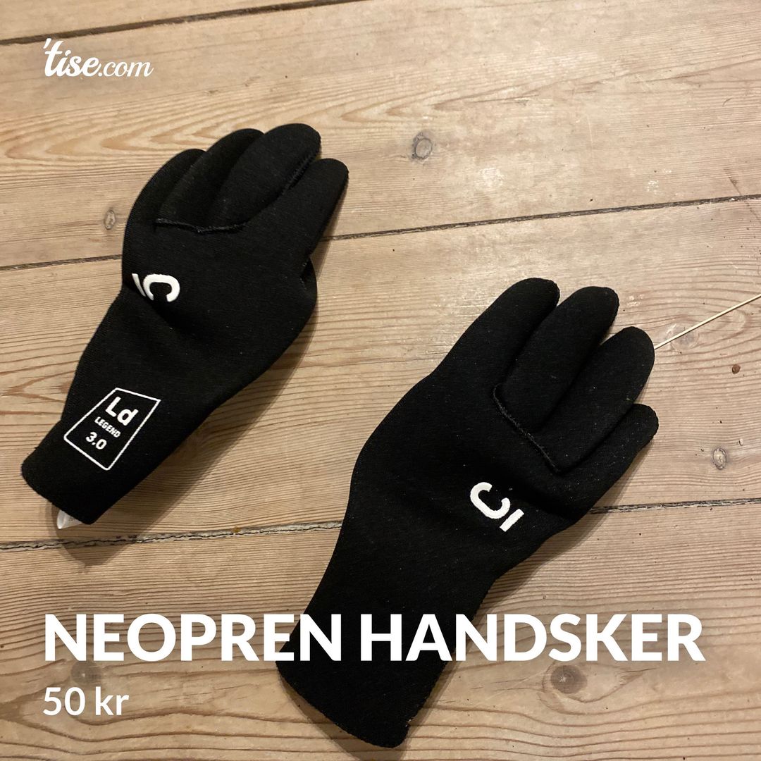 Neopren handsker