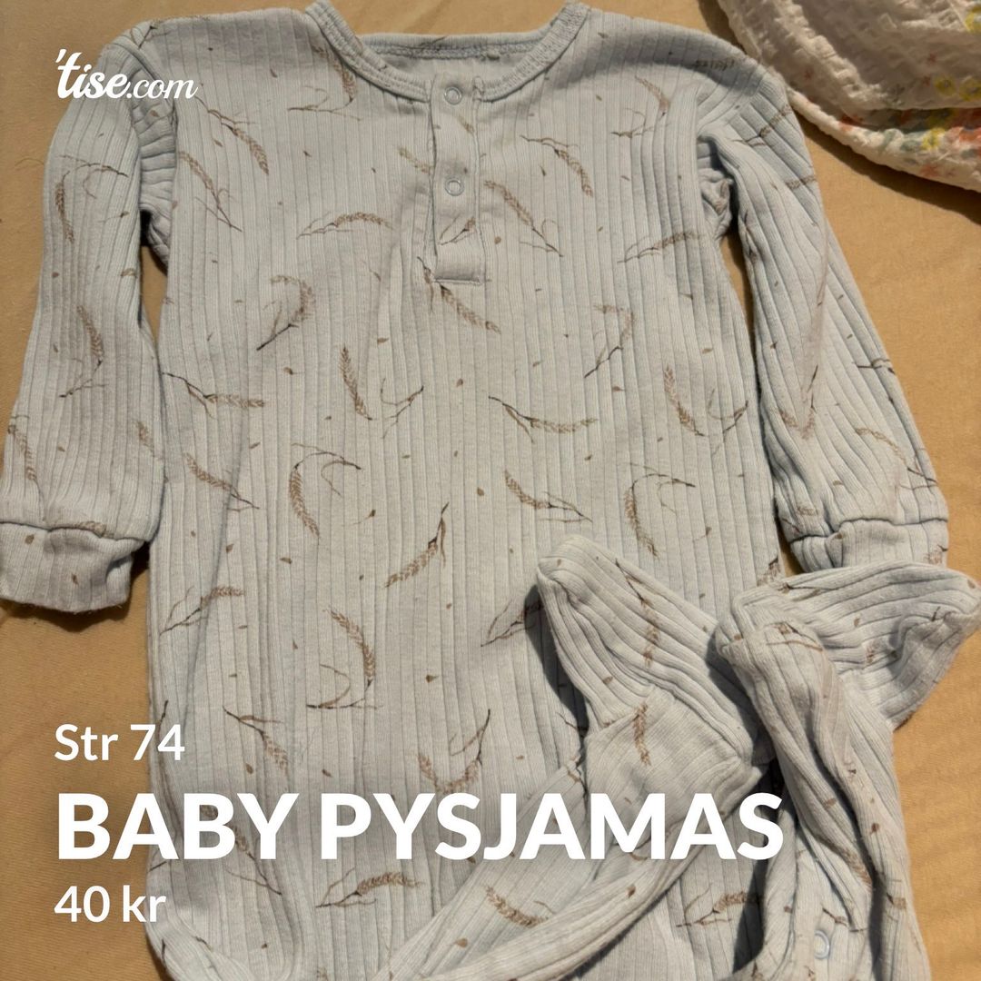 Baby pysjamas