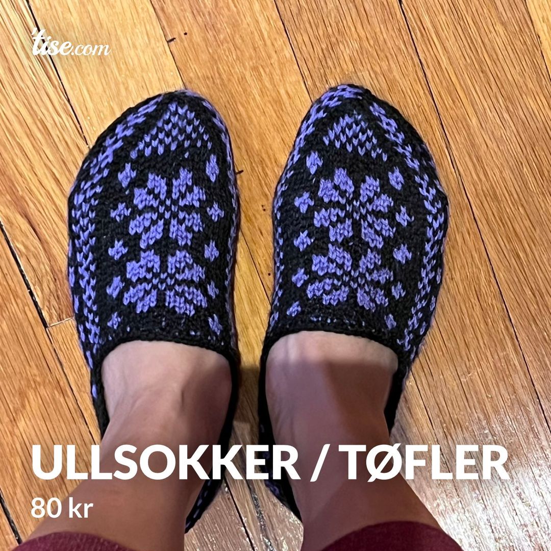 Ullsokker / tøfler