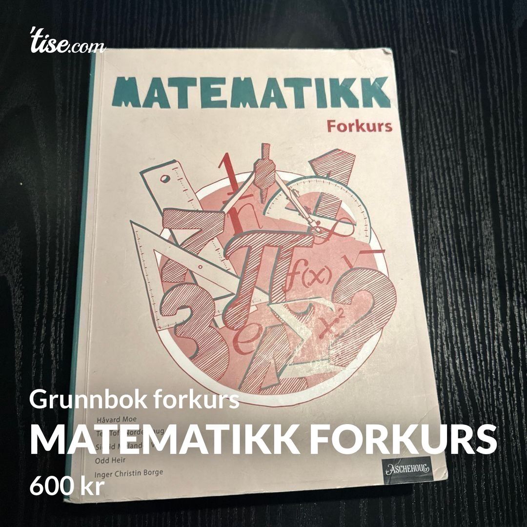 Matematikk forkurs