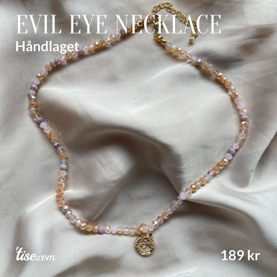 Evil eye necklace