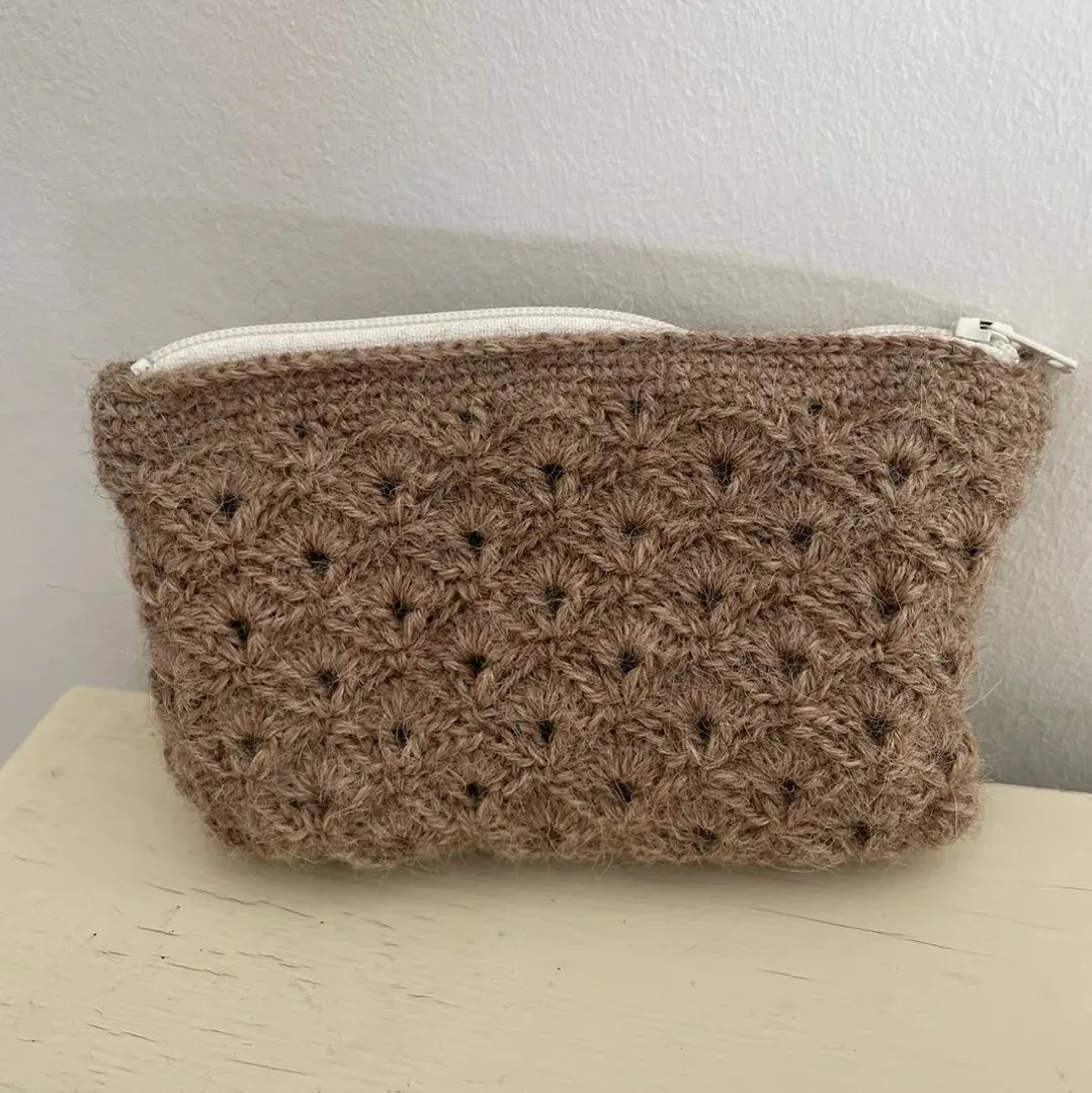 Hæklet clutch