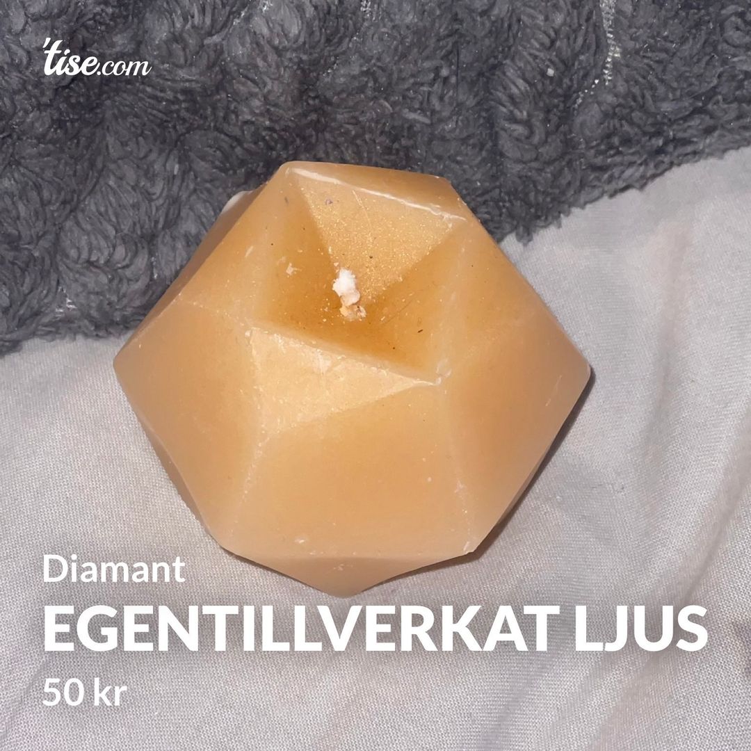 Egentillverkat ljus