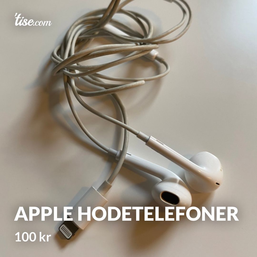 Apple hodetelefoner