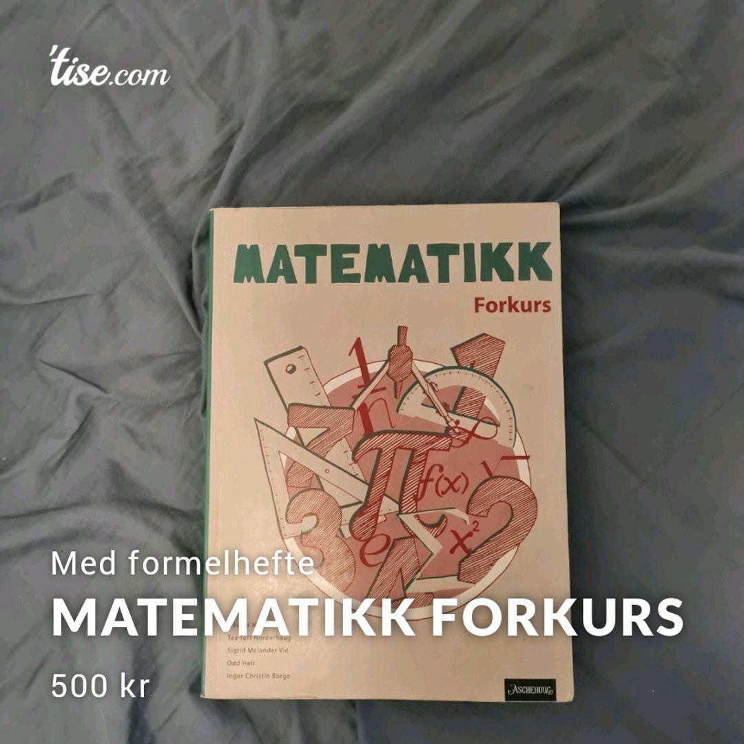 Matematikk Forkurs