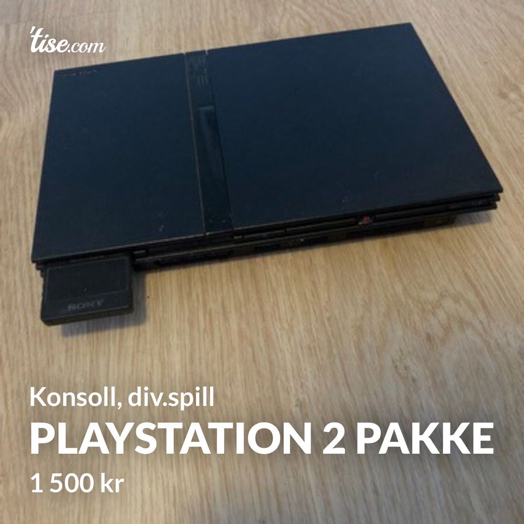 Playstation 2 Pakke