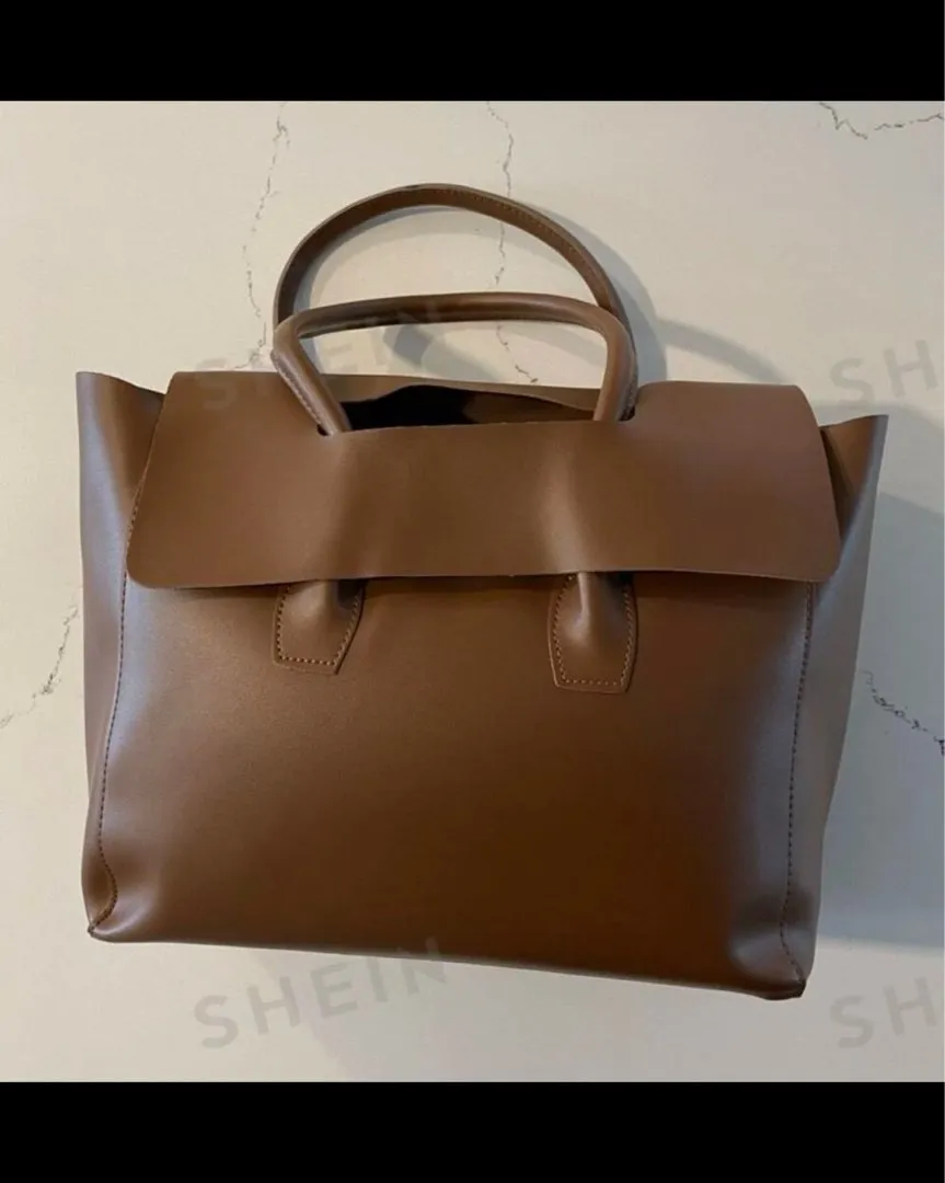 Brown mid purse/bag