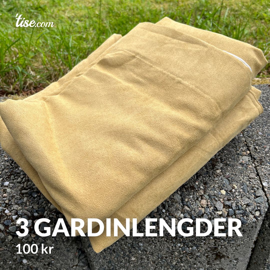 3 gardinlengder