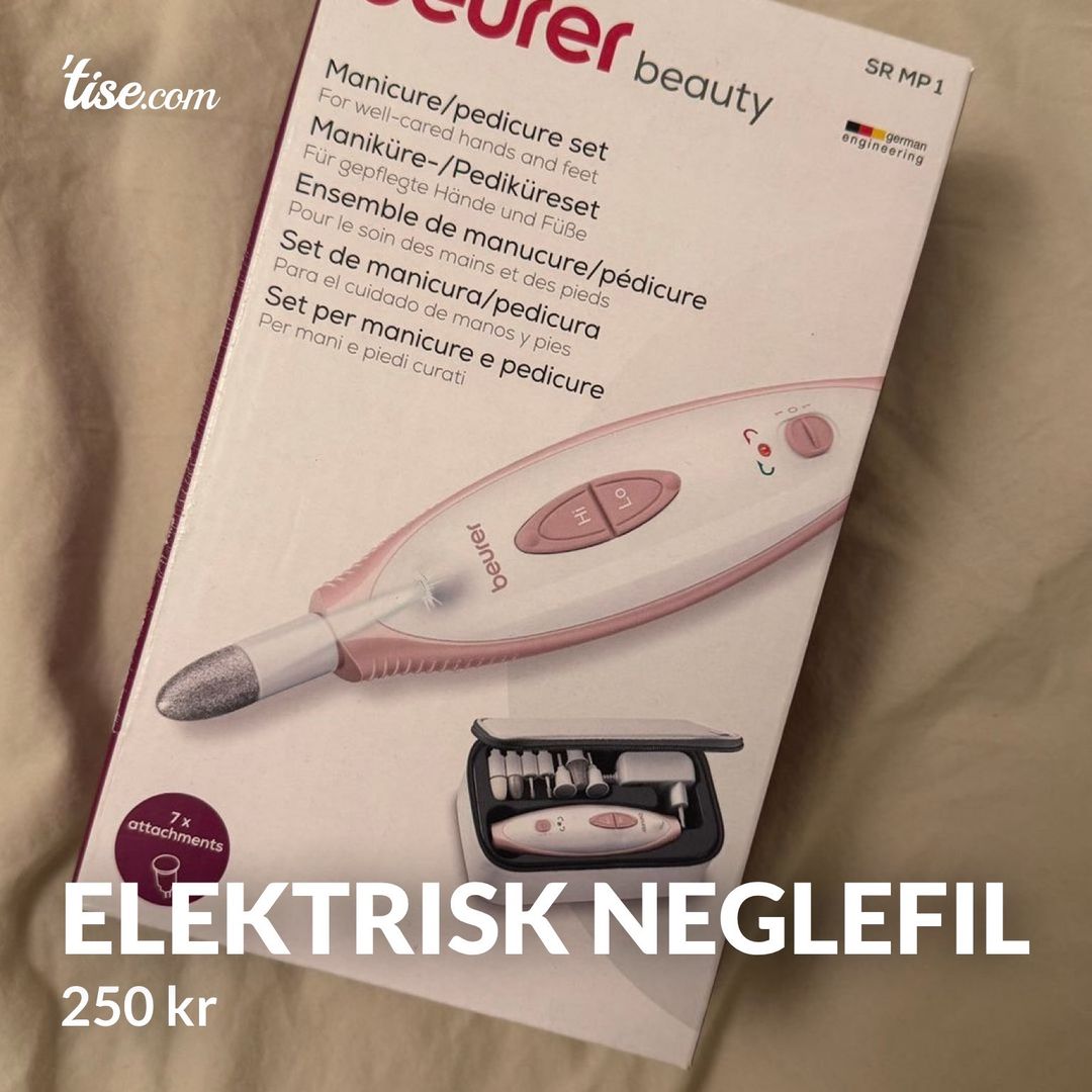 Elektrisk neglefil