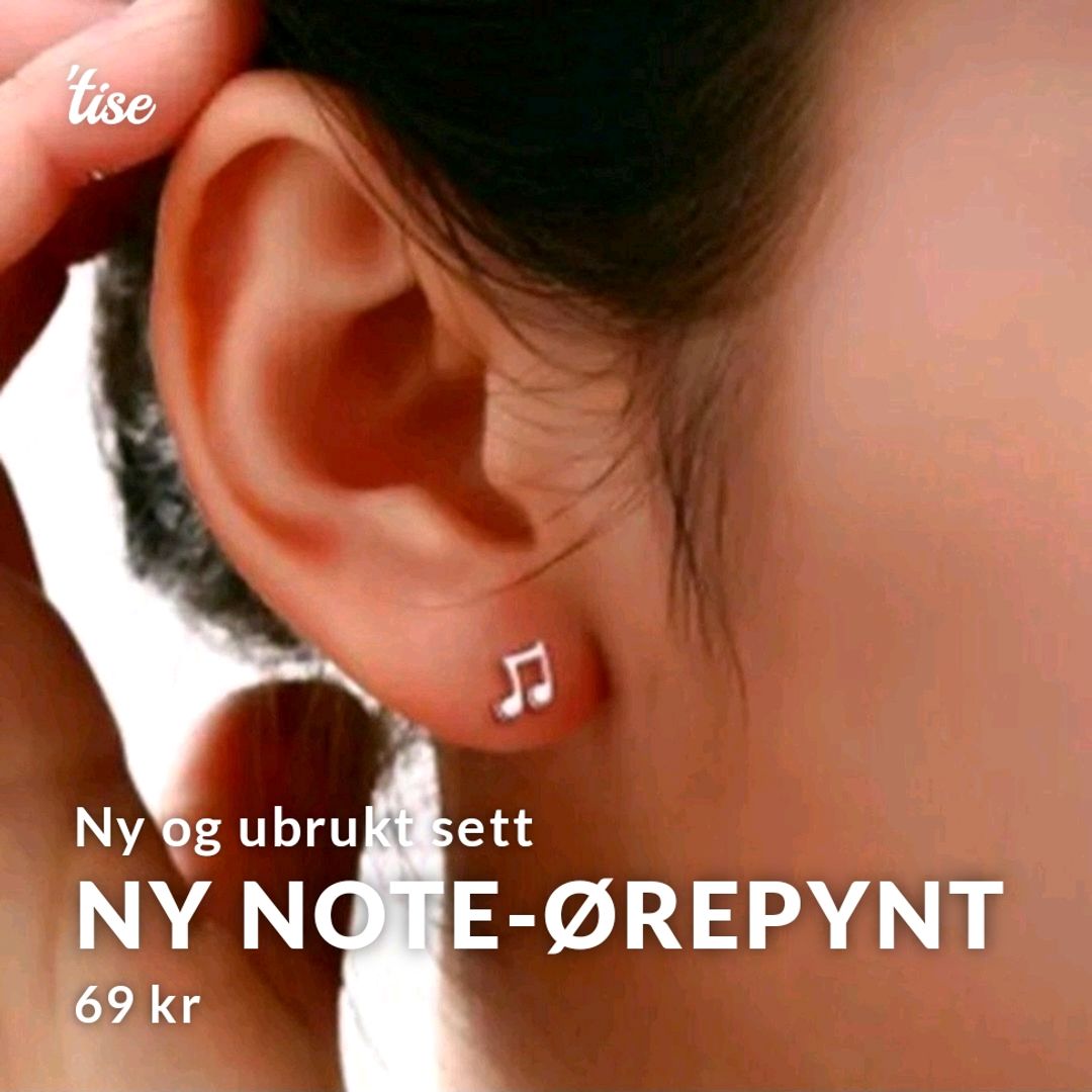 NY Note-ørepynt