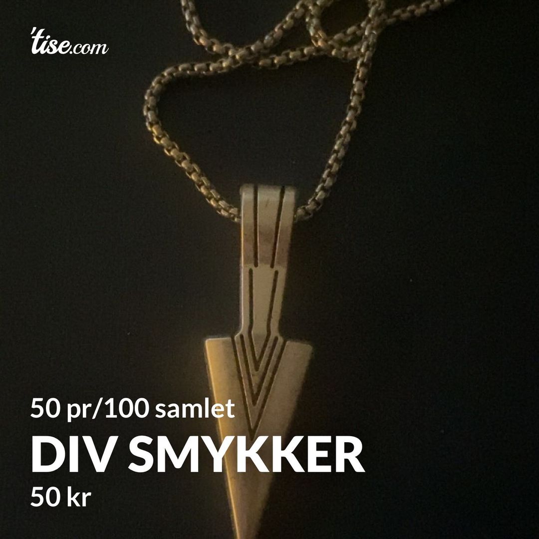 Div smykker